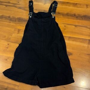 Black overalls